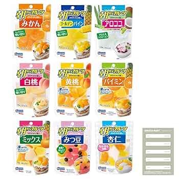 朝取り桃『はなよめ』　家庭用10kg箱詰め Amazon | はごろも 朝からフルーツ ミックス(パウチ)95g(4107